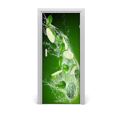 Adesivo per porta Lime
