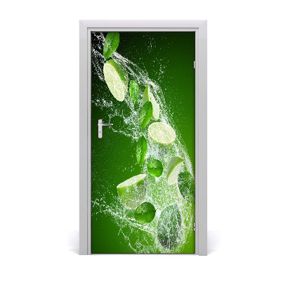 Adesivo per porta Lime