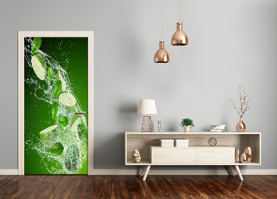 Adesivo per porta Lime