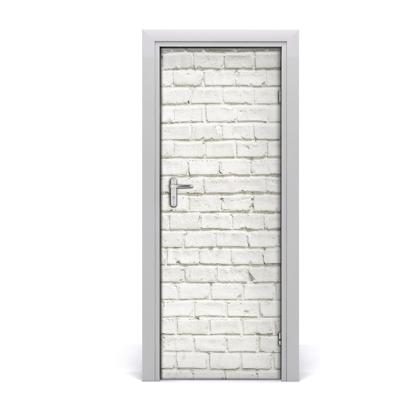 Adesivo per porta interna Muro di mattoni