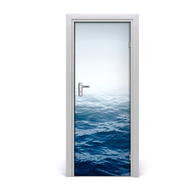 Adesivo per porta interna Onde del mare