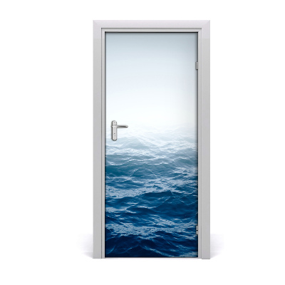 Adesivo per porta interna Onde del mare