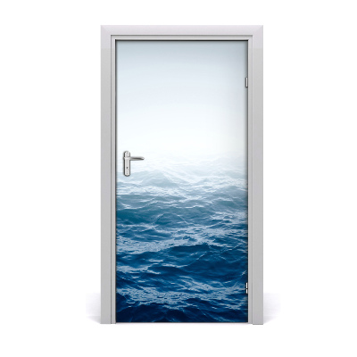 Adesivo per porta interna Onde del mare