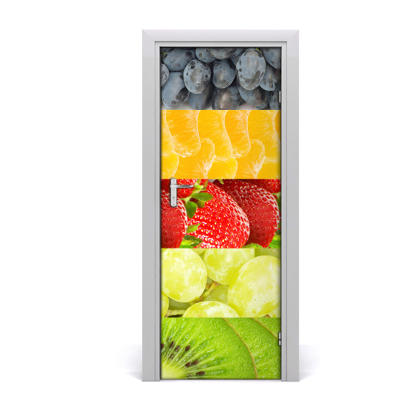 Adesivo per porta interna Frutta