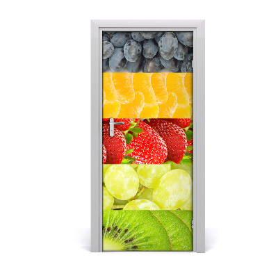 Adesivo per porta interna Frutta