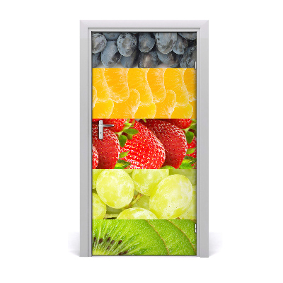 Adesivo per porta interna Frutta