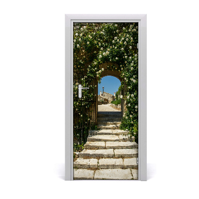 Rivestimento Per Porta Fiorito