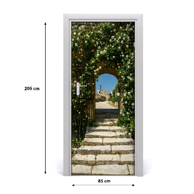 Rivestimento Per Porta Fiorito