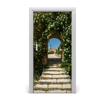 Rivestimento Per Porta Fiorito