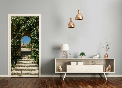 Rivestimento Per Porta Fiorito