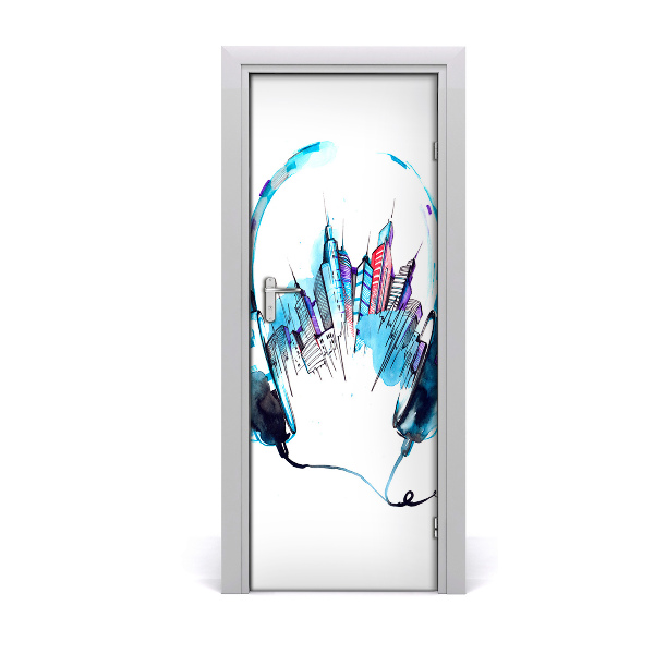 Sticker porta Musica della citt?