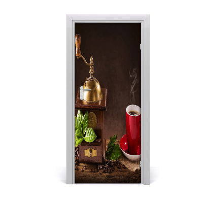 Adesivo per porta Macinacaff?