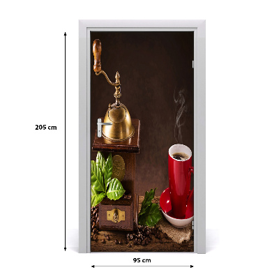 Adesivo per porta Macinacaff?