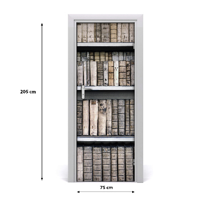 Adesivo per porta interna Scaffale