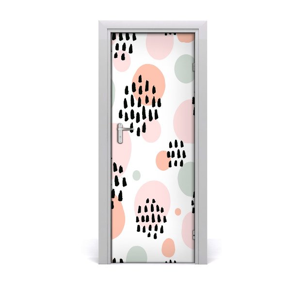 Sticker porta Background astratto