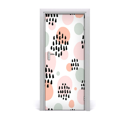 Sticker porta Background astratto