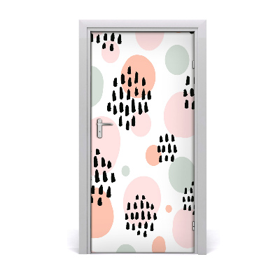 Sticker porta Background astratto