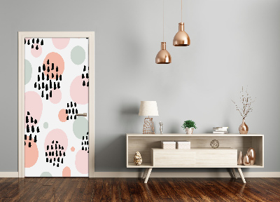 Sticker porta Background astratto