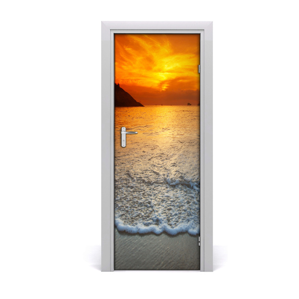 Sticker porta Il tramonto
