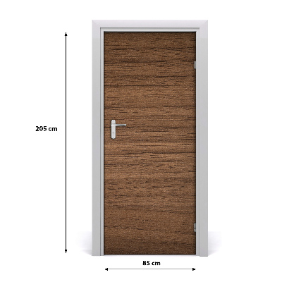 Poster adesivo per porta Sfondo di legno