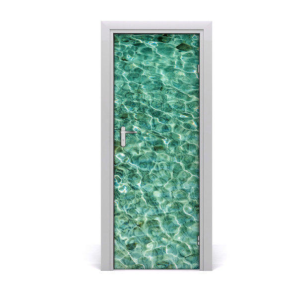 Sticker porta Acqua trasparente