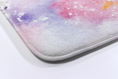 Tappeto bagno moderno Macchie colorate