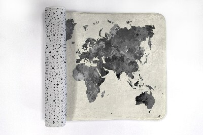 Tappeti da bagno Mappa del mondo