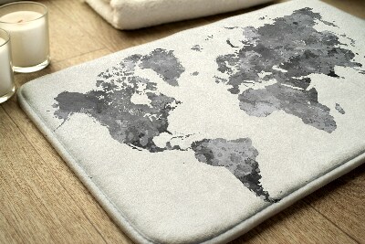 Tappeti da bagno Mappa del mondo