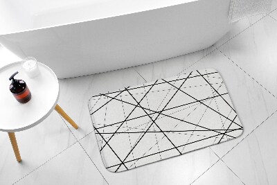 Tappeto per bagno Linee geometriche