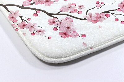 Tappeto per bagno Fiori di ciliegia giapponese
