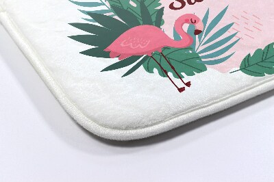 Tappetino bagno Uccelli flaminga