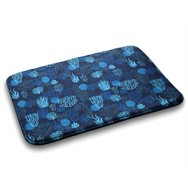 Tappetino bagno Blue coral reef