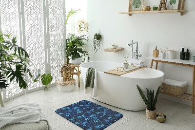 Tappetino bagno Blue coral reef