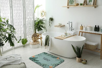 Tappeto per bagno Modello vegetale