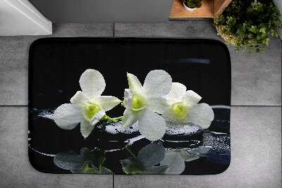 Tappeto per bagno Orchidee