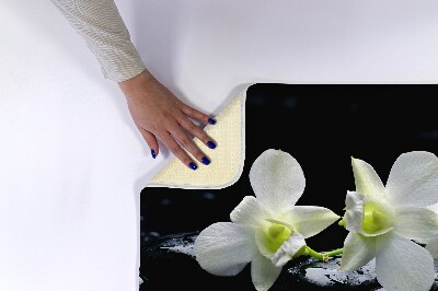 Tappeto per bagno Orchidee