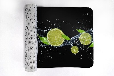 Tappeto per bagno Citrus di lime