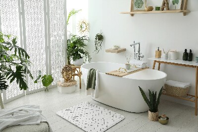 Tappeto da bagno Rettangoli di pattern