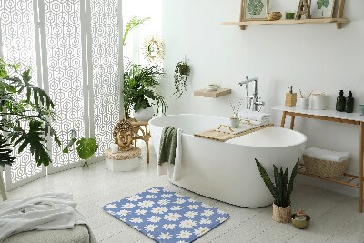 Tappeto per bagno Pattern floreale