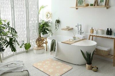 Tappeti da bagno Modello di fiori