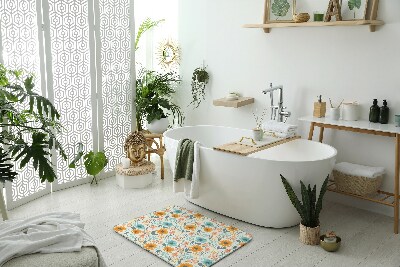 Tappeto da bagno Pattern floreale