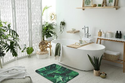 Tappeto per bagno Foglie di piante