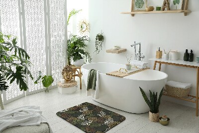 Tappeto per bagno Modello vegetale