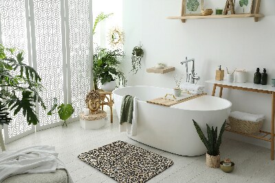 Tappeto per bagno Leopardo