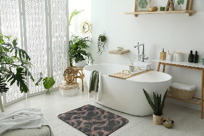 Tappeto per bagno Asstrazione delle ruote