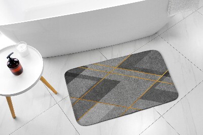 Tappeto bagno moderno Modelli geometrici