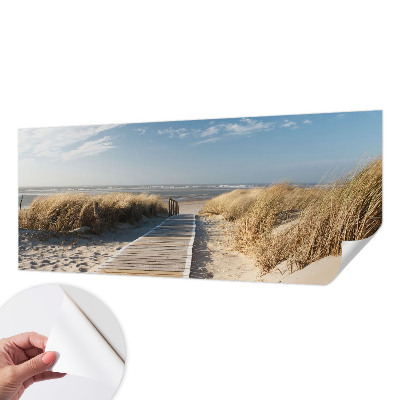 Carta da parati 3D Sentiero costiero
