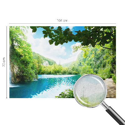 Fotomurale 3D Oasi naturale