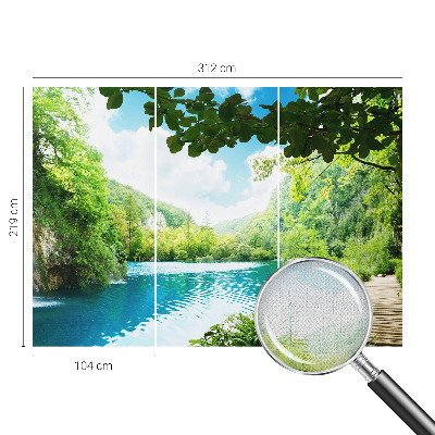 Fotomurale 3D Oasi naturale