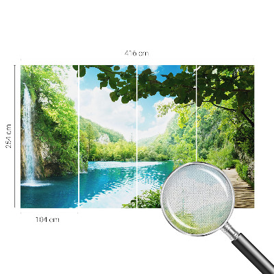 Fotomurale 3D Oasi naturale